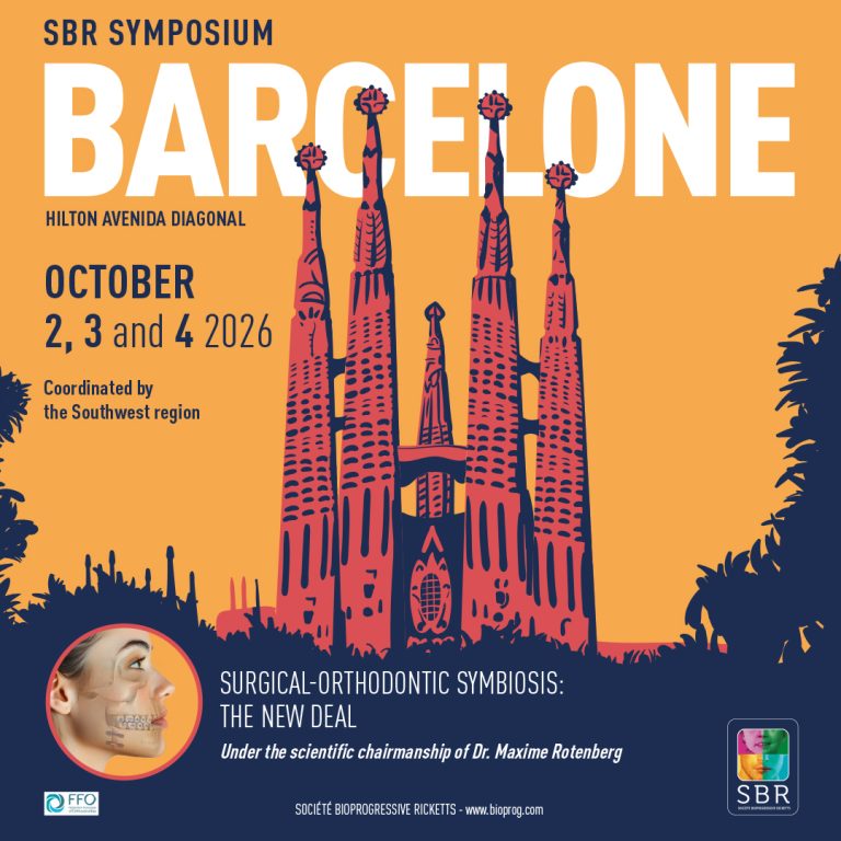 Bannière, en anglais, du congrès international de Barcelone de la SBR, les 2,3 et 4 octobre 2026