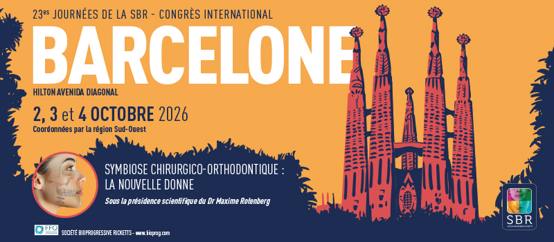 Affiche pour le congrès de Barcelone qui a lieu les 2, 3, et 4 octobre 2026