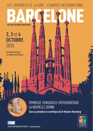 Affiche pour le congrès de Barcelone qui a lieu les 2, 3, et 4 octobre 2026